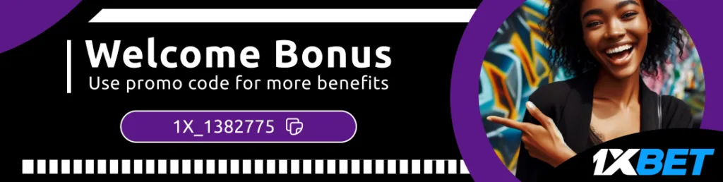 Welcome bonus 1xbet